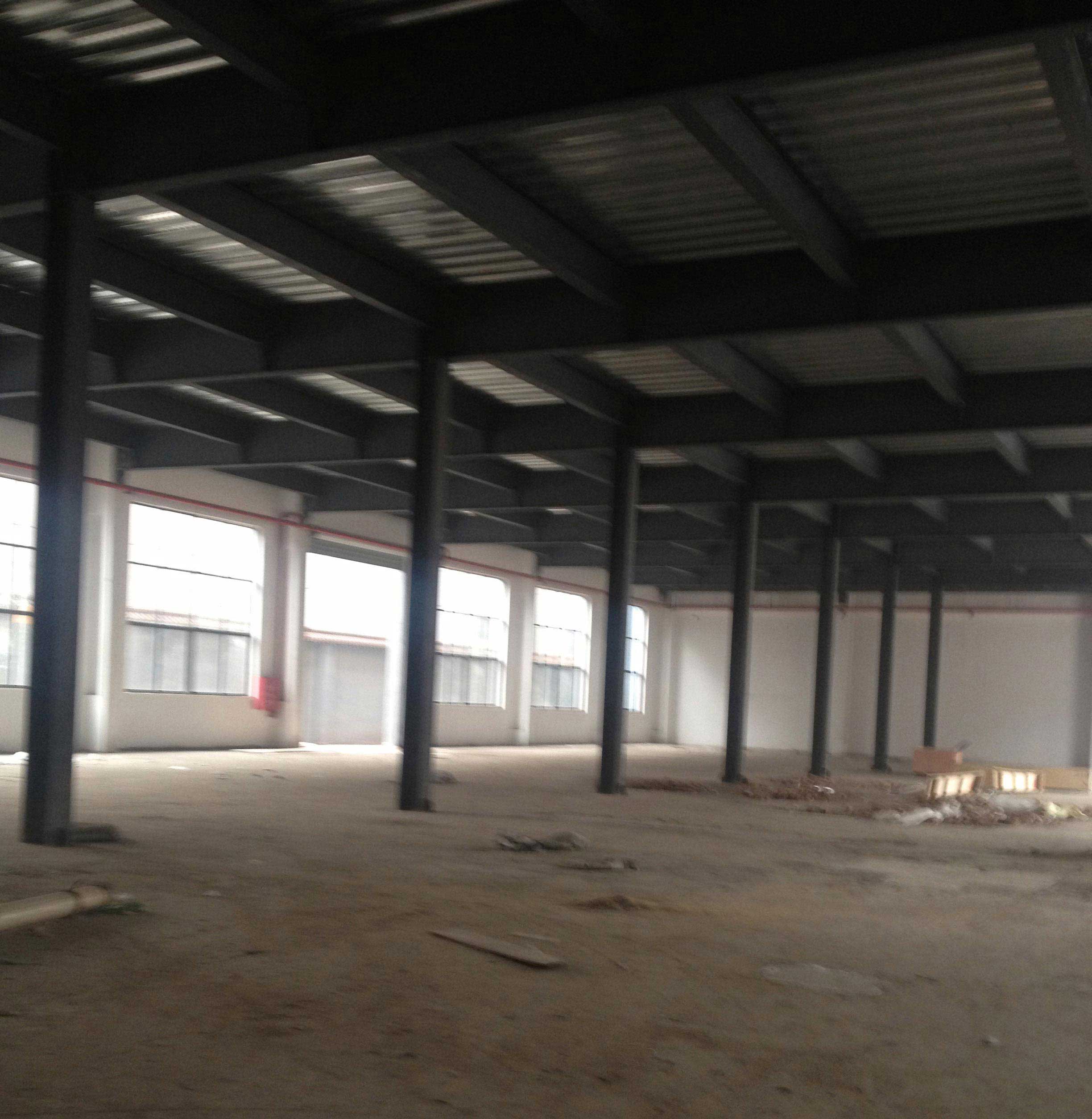 工業(yè)區(qū)廠房-鋼結構搭建施工